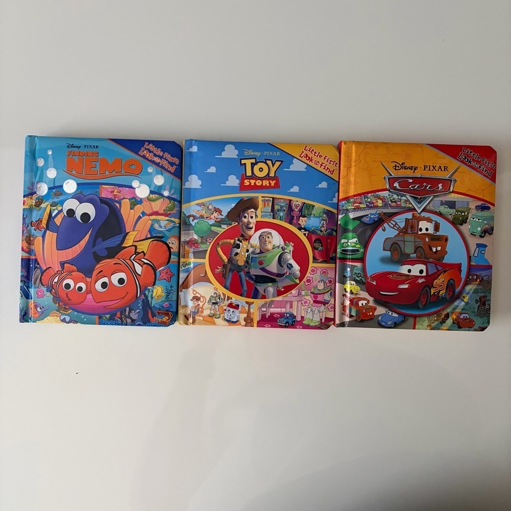 Little first look and find Pixar Disney Storybook Collection - 3 books